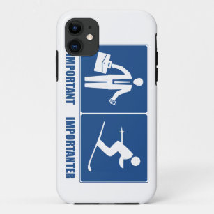 Work Is Important, Skiing Is Importanter iPhone 11 Case