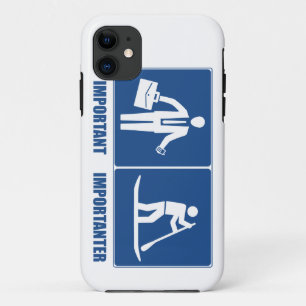 Work Is Important, Standup Paddling Is Importanter iPhone 11 Case