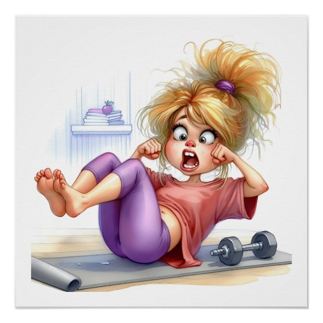 WORK IT - Exercise  Poster (Front)