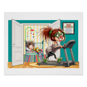 WORK IT - Exercise Poster