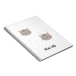 Work Kitty notebook