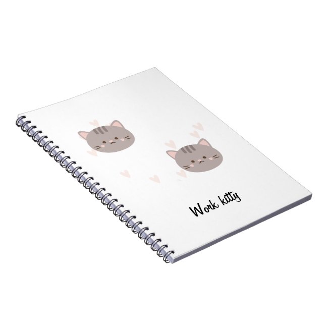 Work Kitty notebook (Right Side)