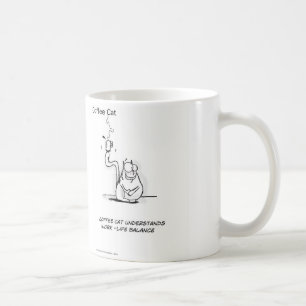 work - life balance coffee mug