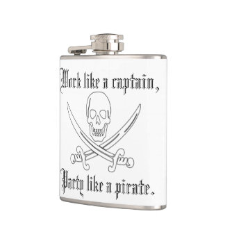 Work Like a Captain, Party Like a Pirate! Flask