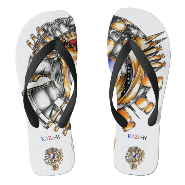 Work Number 00017 "Amplifier of Hope from the Dark Thongs (Footbed)