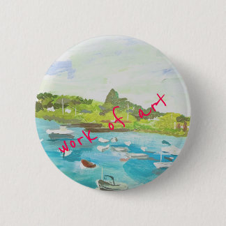Work of Art 6 Cm Round Badge