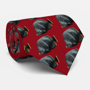 Work of art butterflyfish , Chaetodon daedalma Tie