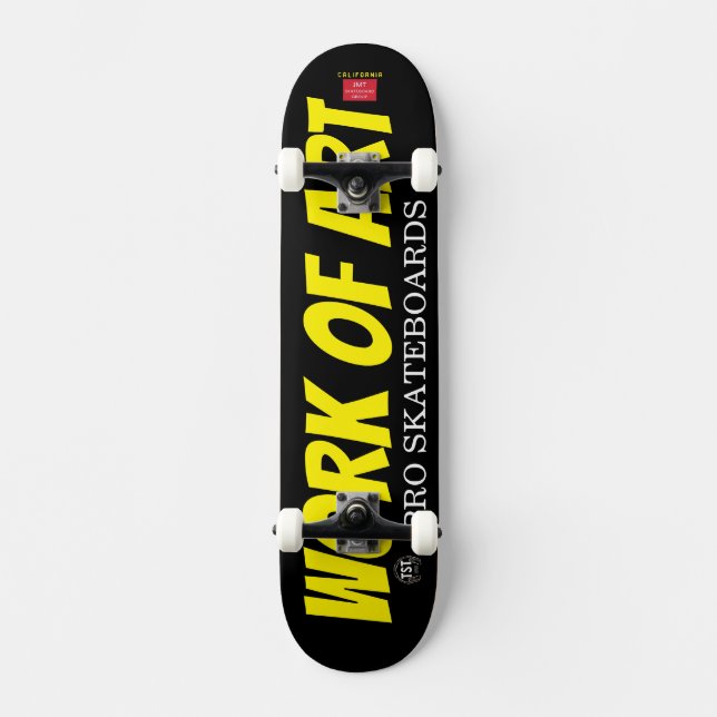 WORK OF ART SKATEBOARDS / JMT USA (Front)