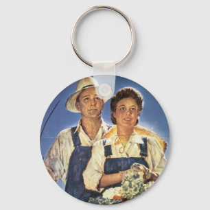 Work on a Farm...This Summer Key Ring