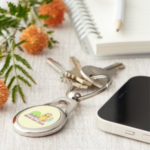 Work-Out Chick Key Ring