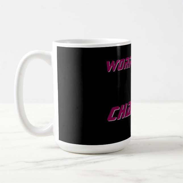 "Work Out" Like a Champion Series Coffee Mug (Left)