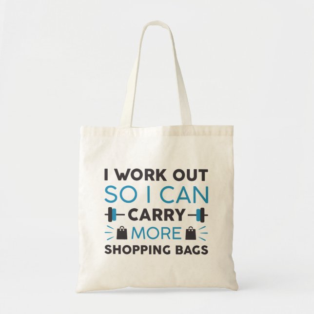 Work Out Shopping Bags (Front)