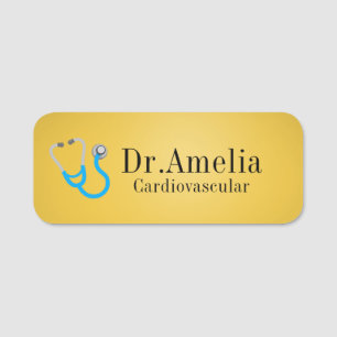 Work-Personalised Teacher Doctor Stylist ID Badge