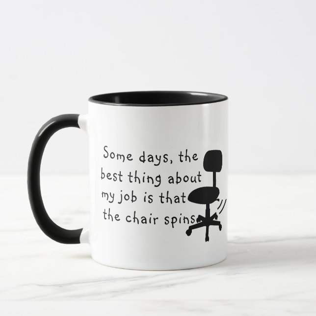 Work Related Funny Job Memes Mug Novelty Gift Idea (Left)