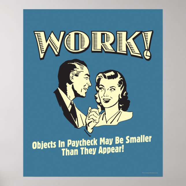 Work: Smaller Than They Appear Poster (Front)