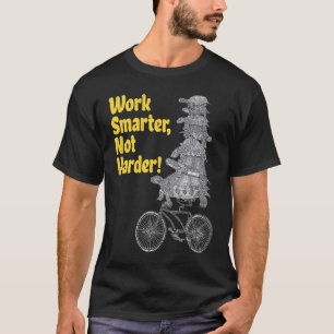 Work Smarter not harder Turtle T-Shirt
