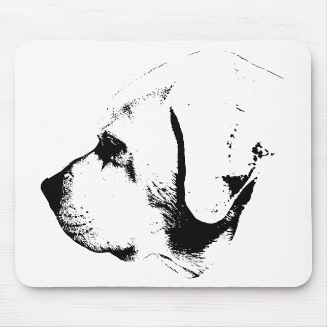 Work Smarter with a Smile Mouse Pad (Front)