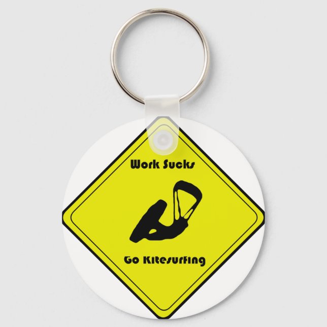 Work still sucks key ring (Front)