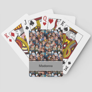 Work stress black  playing cards