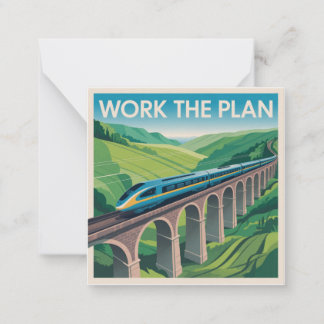 Work The Plan Card