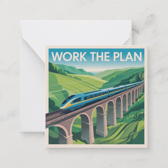 Work The Plan Card (Front)