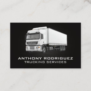 Work Truck   Deliveries and Transport Business Card