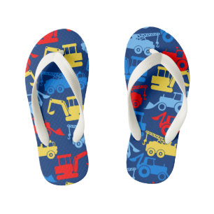 Work trucks kid's thongs