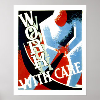 Work With Care Poster