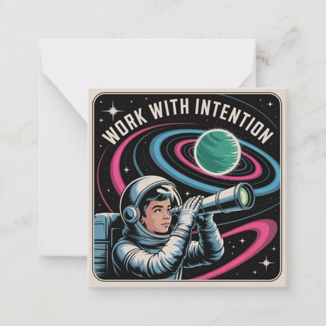 Work With Intention Card (Front)