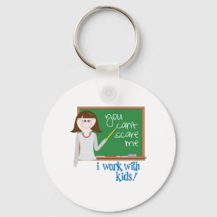 Work With Kids Key Ring