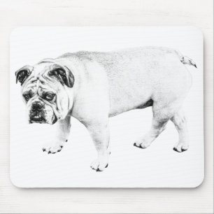 Workday Ease, Calm Dog Pad Mouse Pad