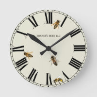 Worker Bee Apiary Shop Clock