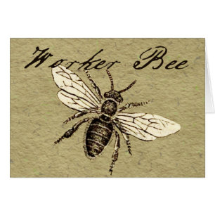 Worker Bee Insect Illustration