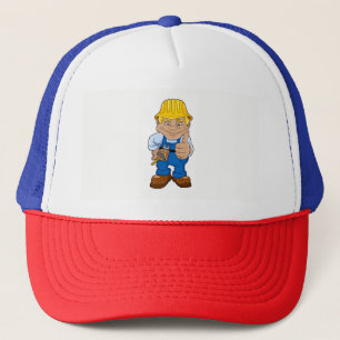 Worker With Hard Hat