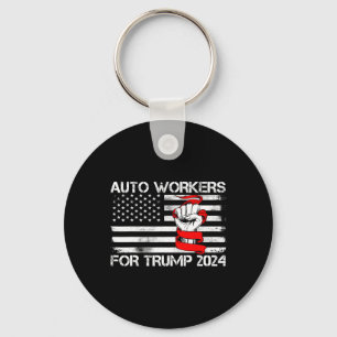 Workers For Trump 2024 Men Women Key Ring
