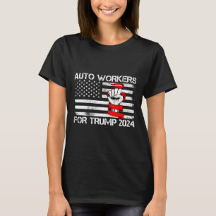 Workers For Trump 2024 Men Women  T-Shirt
