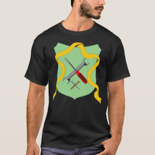 Workers Mechanic Engineer Tools Repair pirate ship T-Shirt