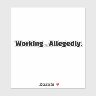 Working… Allegedly.