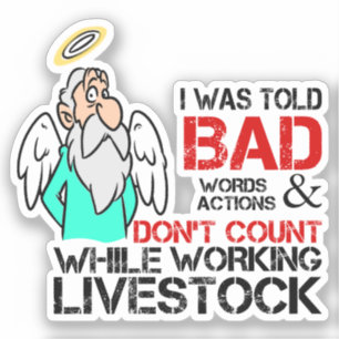 working cattle livestock cowboy humour ranch life
