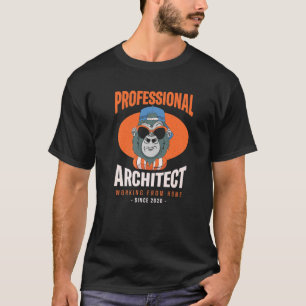 Working From Home Architect Architecture Boss Urba T-Shirt