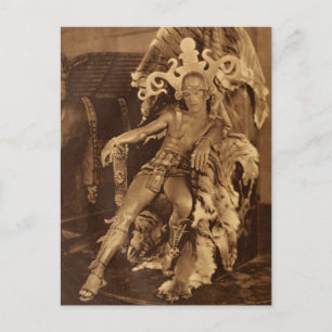 "Working from Home"  Postcard