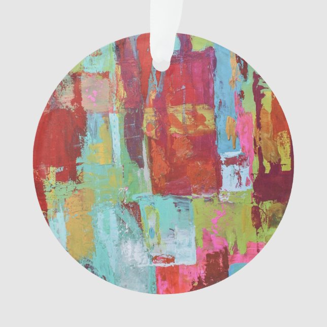 Working Girl Acrylic Ornament (Front)