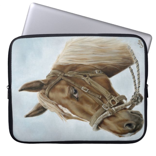 Working Horse Laptop Sleeve (Front)