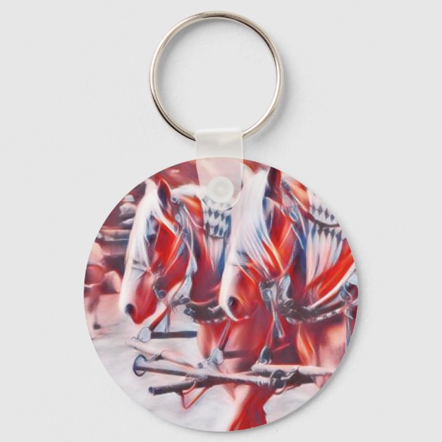 Working Horses Key Ring (Front)
