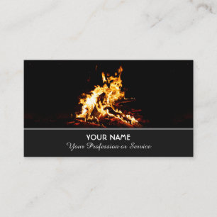 Working in a fiery business or insurance? card
