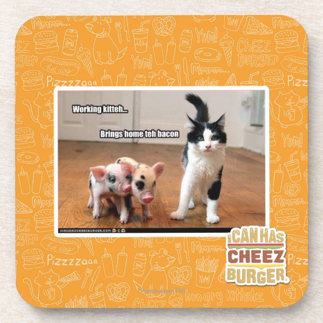 Working kitteh coaster (Front)