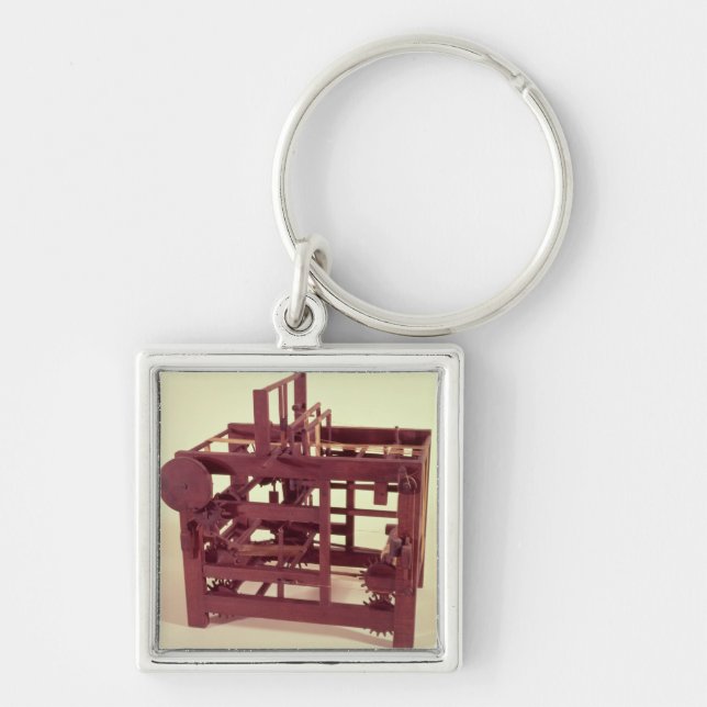 Working model of a loom key ring (Front)
