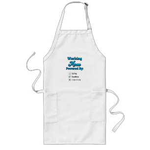 Working Mom Powered By:Coffee Deadlines A nap hope Long Apron