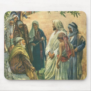 Working on the Sabbath, Vintage Religion Mouse Pad