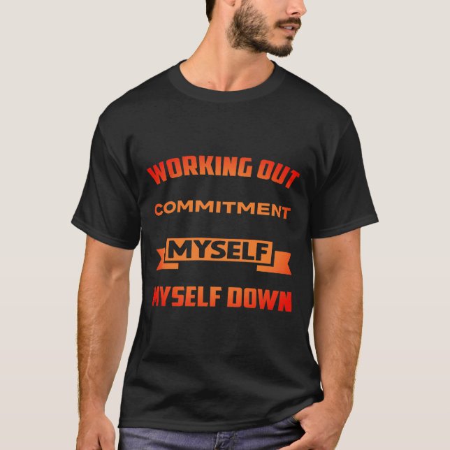 working out Essential T-Shirt (Front)